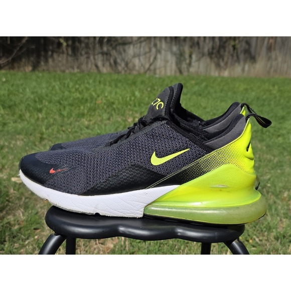 Nike Air Max 270 SE Retro Future Neon Volt 2019 Mens Size 14 Shoes AQ9164-005 - Picture 2 of 9
